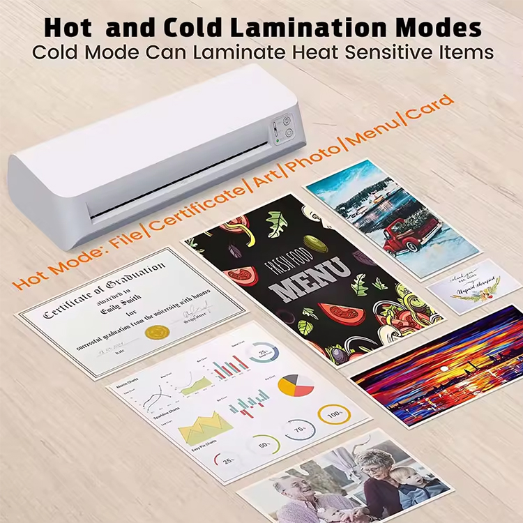 OL270 Auto Small Home Electric Visitenkarten-Kaltlaminator